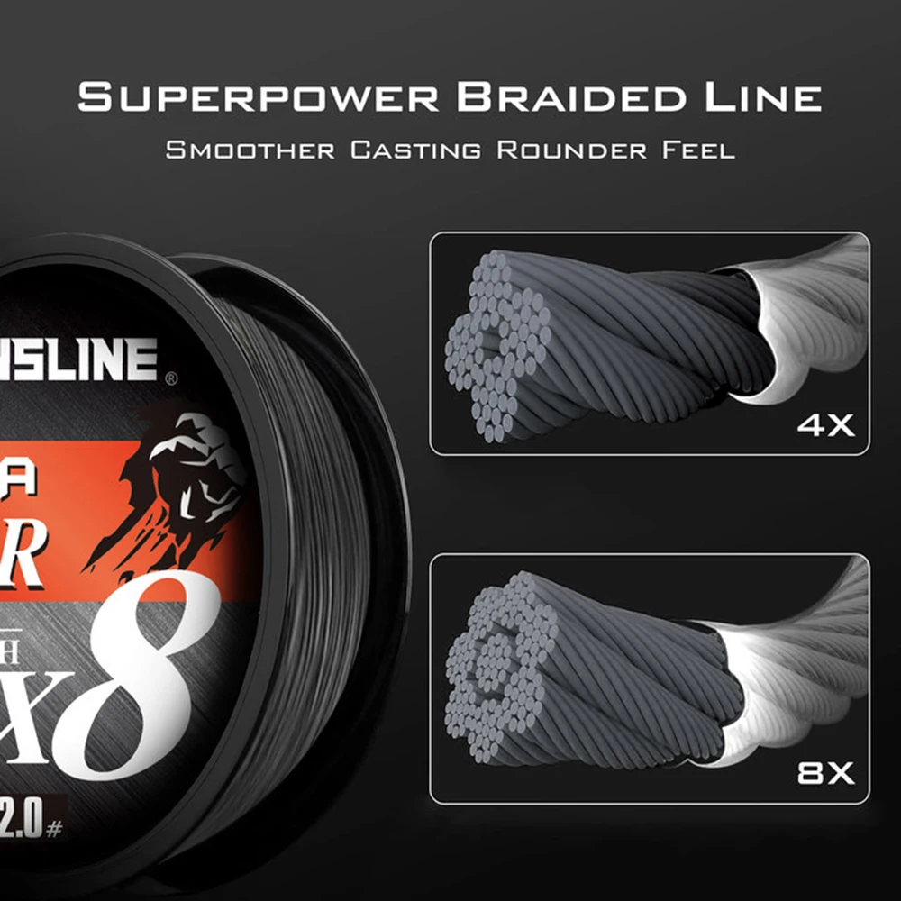 ThornsLine Braid Fishing Line X8 Upgrade Super Strong 8 Strands Multifilament PE Line 1000M Braided Line For Carp pesca 2