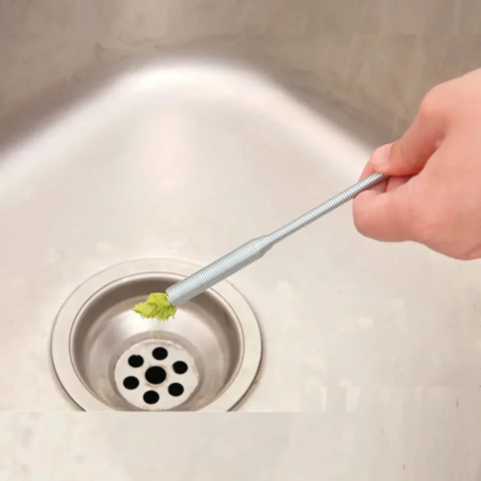 Flexible Kitchen and Bathroom Drain Unclog Tool