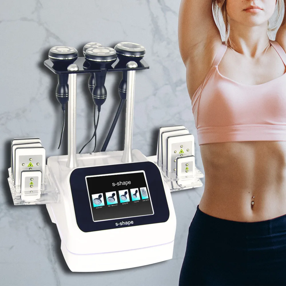 2022 5 IN 1 Lipo Laser 40k RF Vacuum Cavitation System Slimming Machine