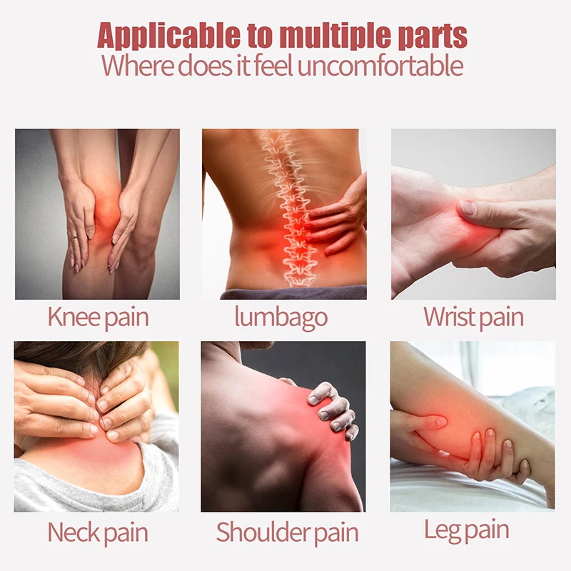 Pain Relief Patch 30Pcs Ginger Wormwood Pain Relief Patches Heat Arthritis Treatment