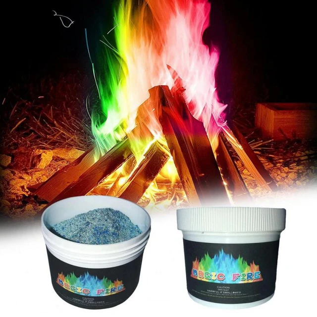 Changing Flame Powder Decorative Magical Fire Flame Powder Fireplace  Festival Fire Powder Camping Bonfire Party Tools 50g/150g - AliExpress