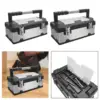 Protector Hard Case Travel Protects Electronics Portable Tool Box with Lock 4