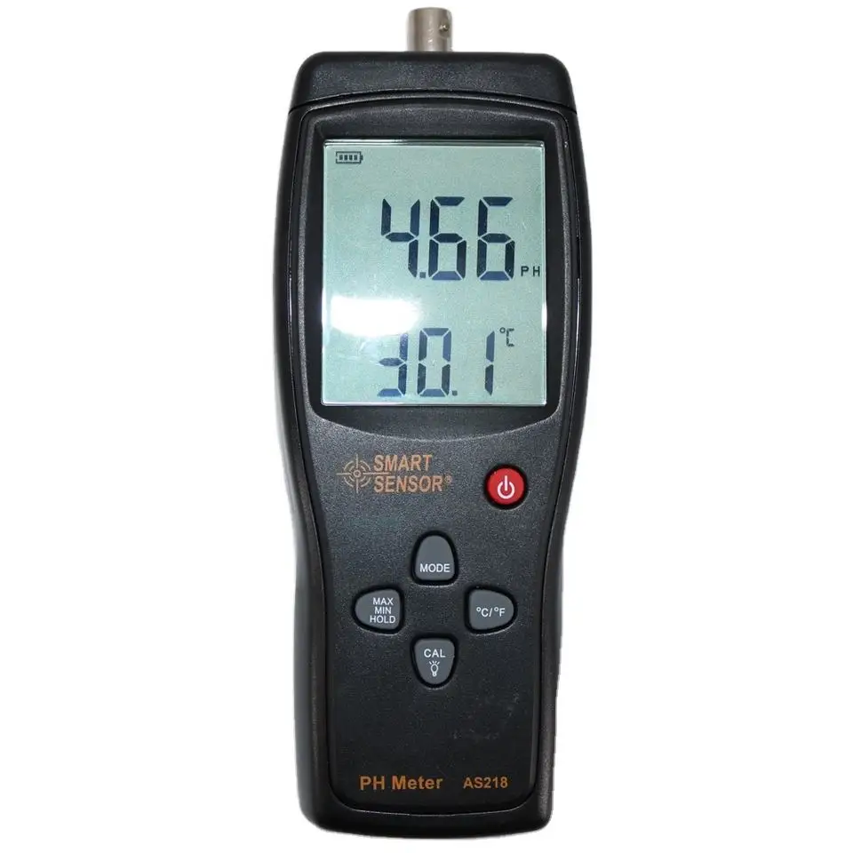 

Smart Sensor AS218 Digital PH Meter ph Meter PH Tester Range 18 0.00~14.00pH
