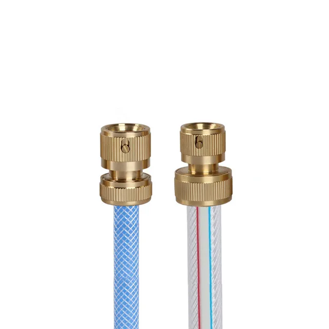 Sárgaréz Nagynyomású Víz Sprinkler Állítható Fúvóka Spray -Pisztoly 1/2 ' 3/4 "Kerti Tömlő Gyors Csatlakozó Öntöző Adapter Szerszám - Image 4
