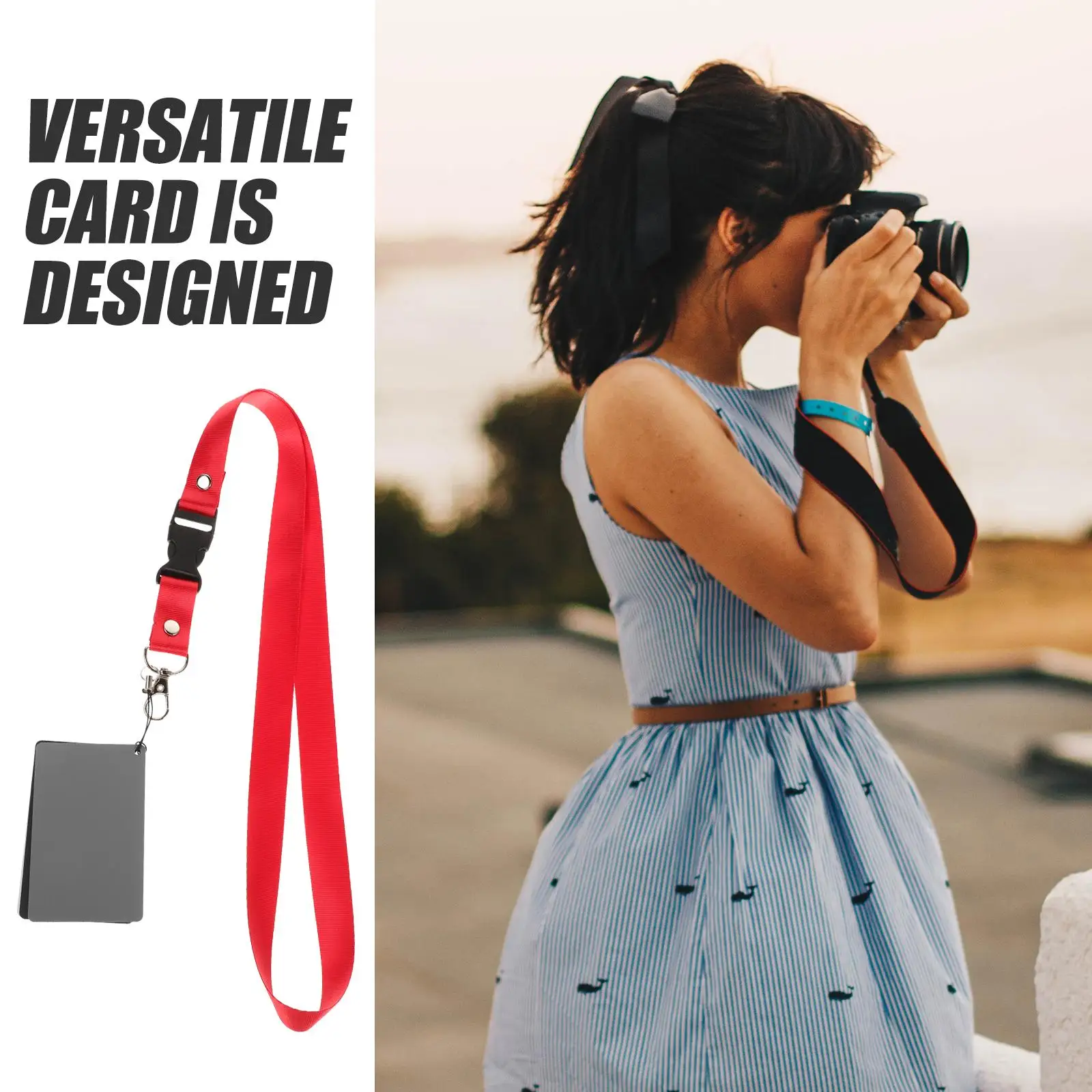 화이트 밸런스 투명 지갑 디퓨저 신용 홀더 맞춤형 가방 알루미늄 합금 컬러 카메라 반사경