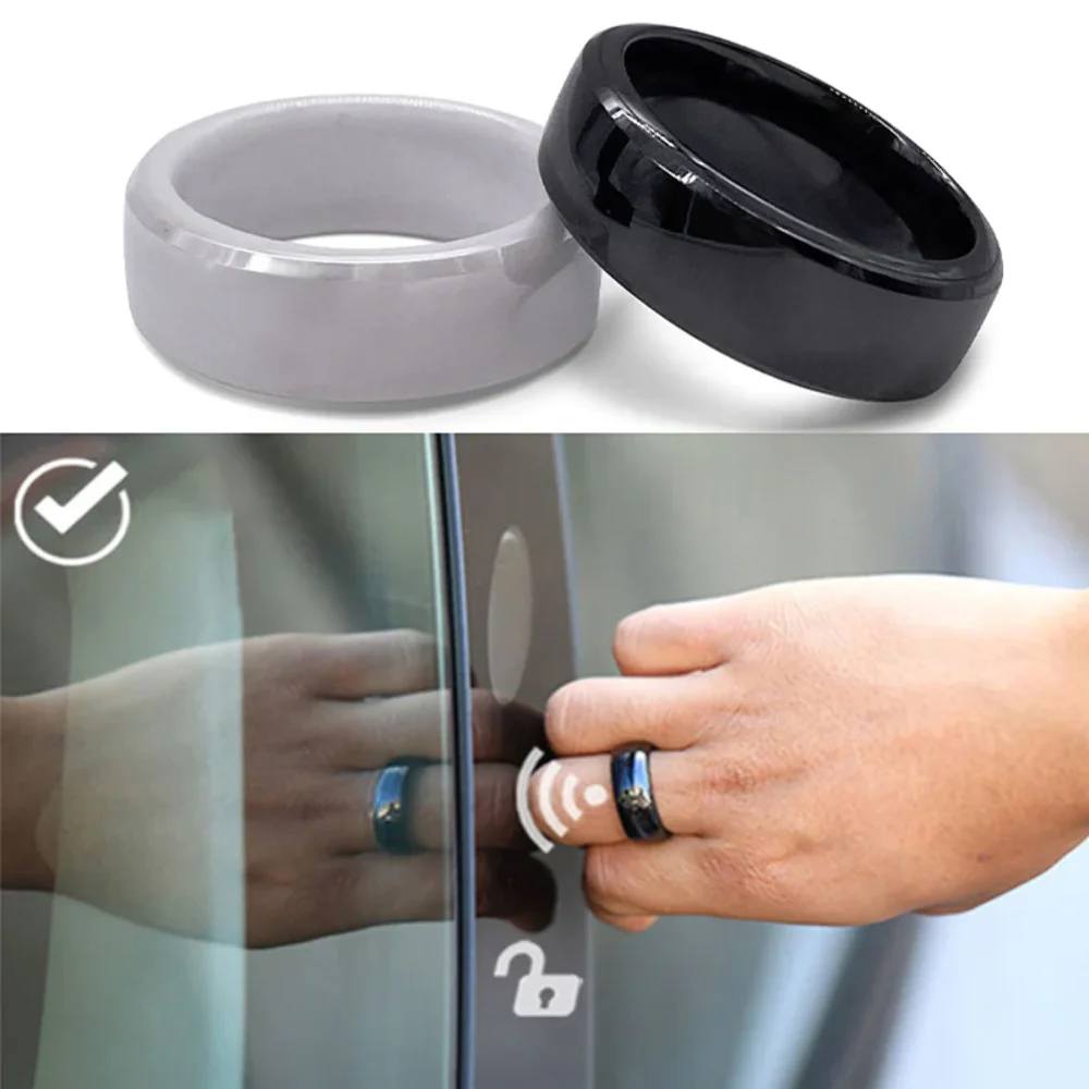  CNICK Tesla Smart Ring Accessories: Ceramic Ring for