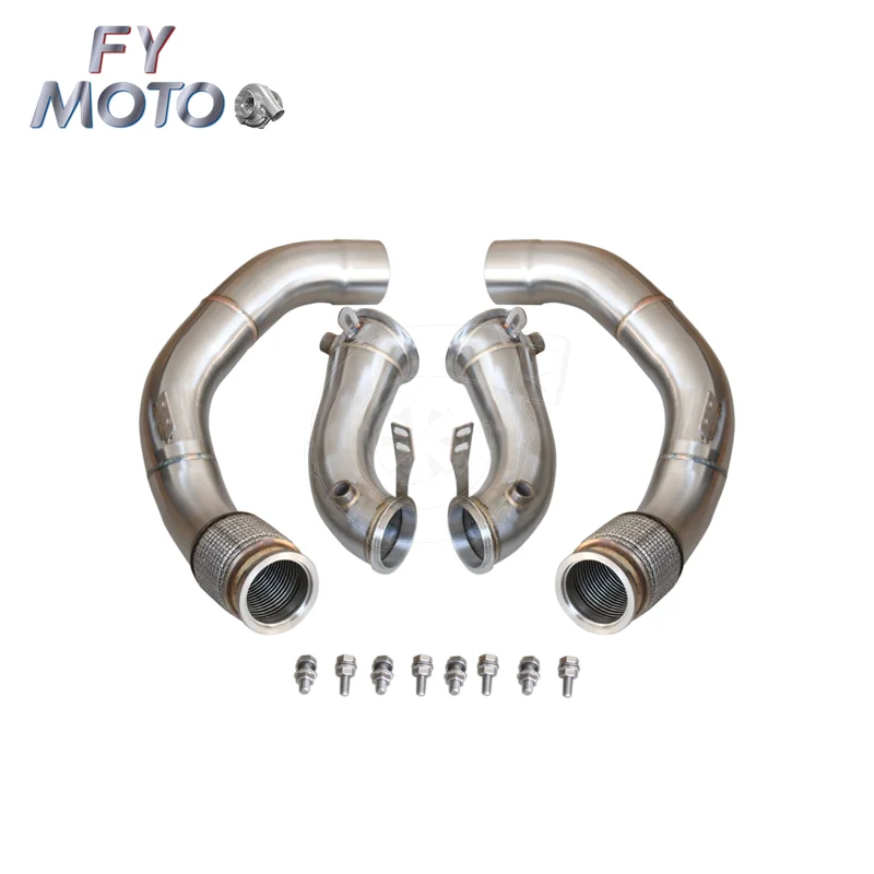 

Stainless Steel M PERFORMANCE Downpipe Fits for BMW F90 M5 S63 engine 2018-2019