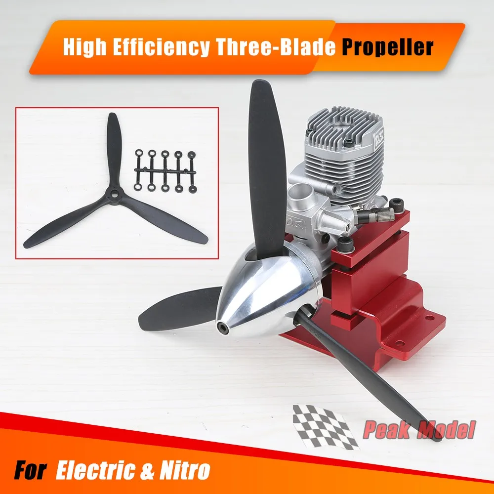 HighEfficiencyThreeBladePropeller3BladePropellerNylonPropellerElectriCGASNitro