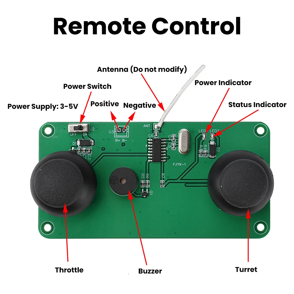 Kit émetteur récepteur RC 2.4GHz 4 canaux, composants électroniques pour modélisme avion
