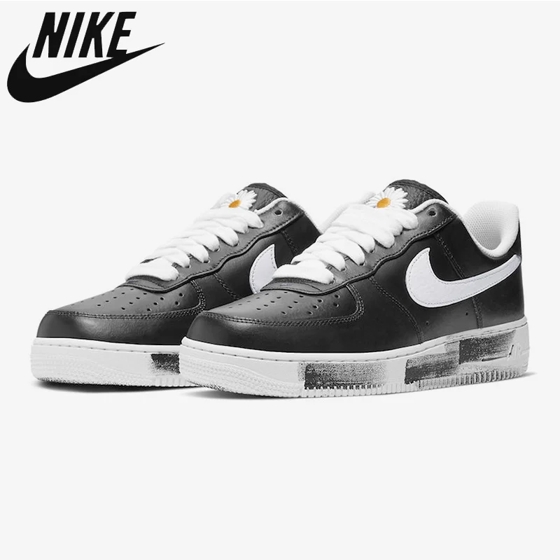 Nike Air Force One AF1 sepatu pria wanita, sneaker olahraga lari