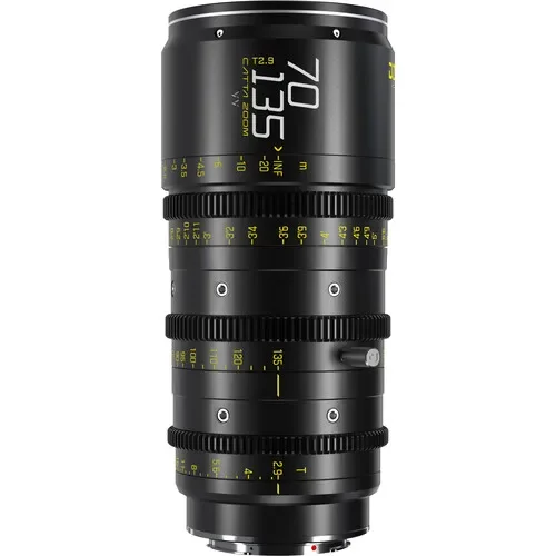DZOFilm Catta Ace FF 18-35mm 35-80mm 70-135mm T2.9 T22 시네마 카메라 렌즈(PL/EF 블랙) 베이어닛 키트