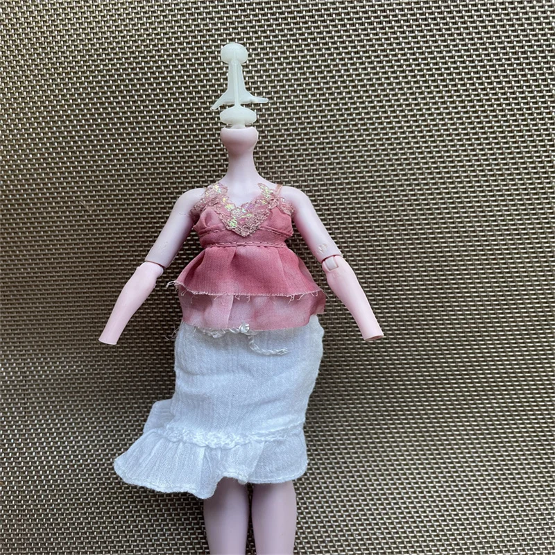 Barbie Doll Clothes Doll Clothes Doll Clothes Accessories Doll Accessories Doll Clothing Set Monstering High Doll Clothes Outfit Personality Dressing DIYDecors Handmade Slim Accessories