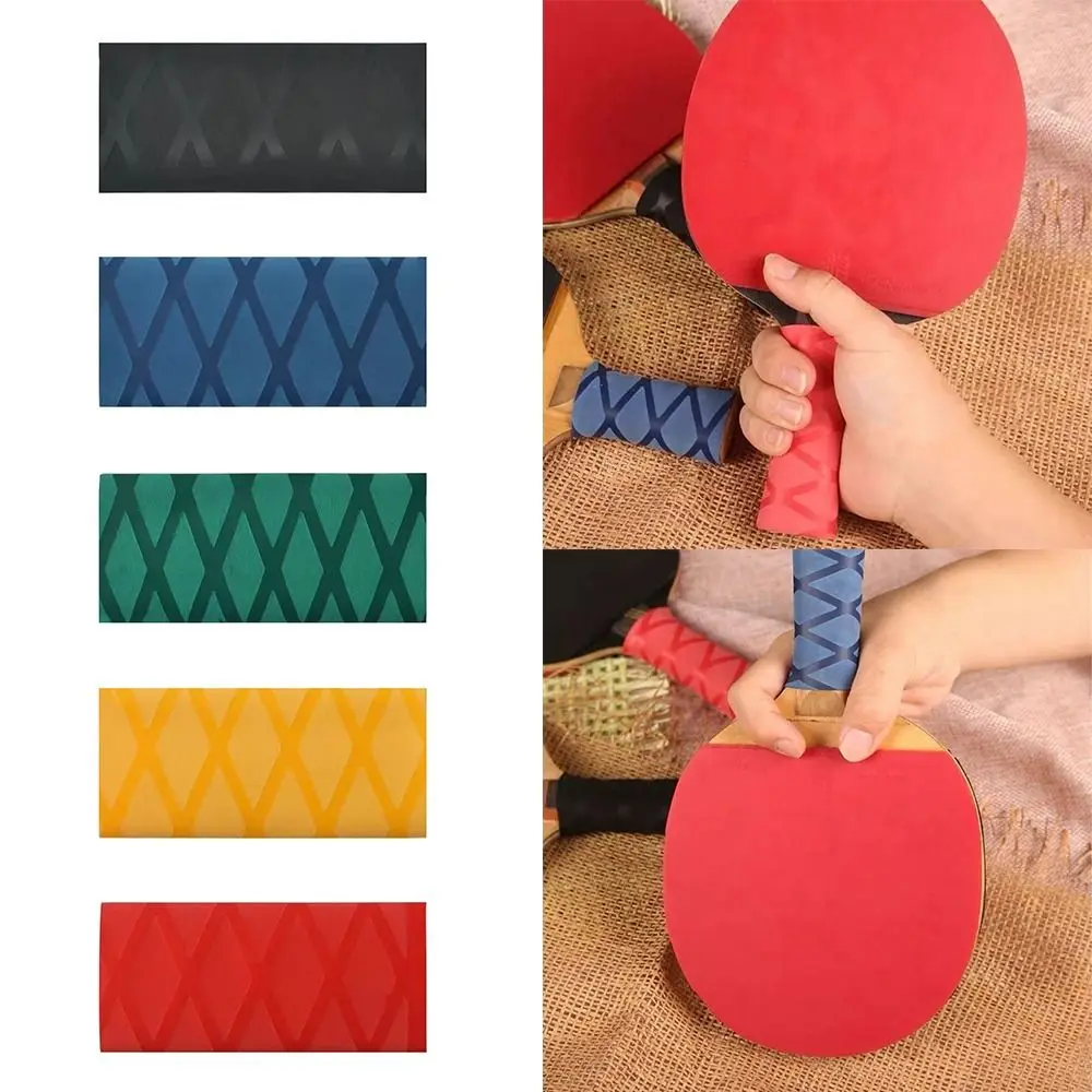 

1pcs Table Tennis Rackets Overgrip Handle Tape Heat-shrinkable Material Nonslip Ping Pong Paddle Grip Shock-absorbing