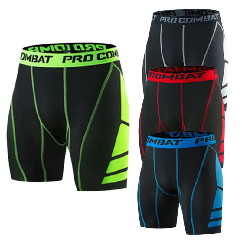 Men Under Base Layer Sport Leggings Shorts Pants Boy Undies Exercise