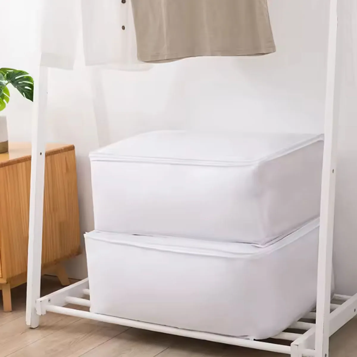 1pc-Quilt Wardrobe Organizer Clothes Storage Bags Moving Packing Bag Bed Bottom Waterproof and Moisture-proof Clothing Home