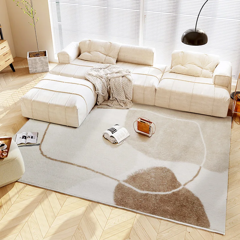 

Japanese Abstract Living Room Decoration Carpet Ins Home Bedroom Bedside Large Area Carpets Leisure Study Cloakroom Non-slip Rug