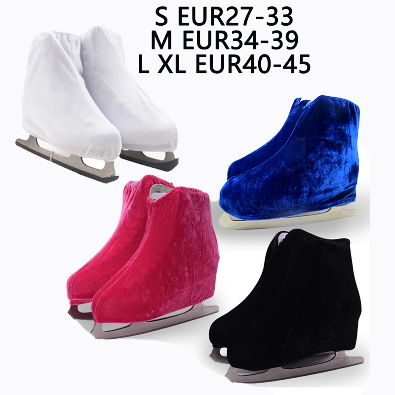 Ice Skating Figure Skating Shoes Velvet Cover Roller Skate for Kids Adult