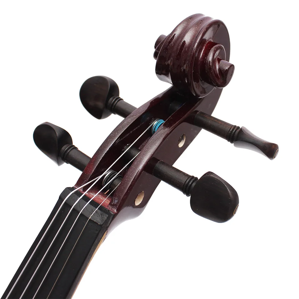 IRIN 4/4 Silent Electric Violin Maple Body Electric Violin With Bow Case Headphone Connection Cable Parts & Accessories