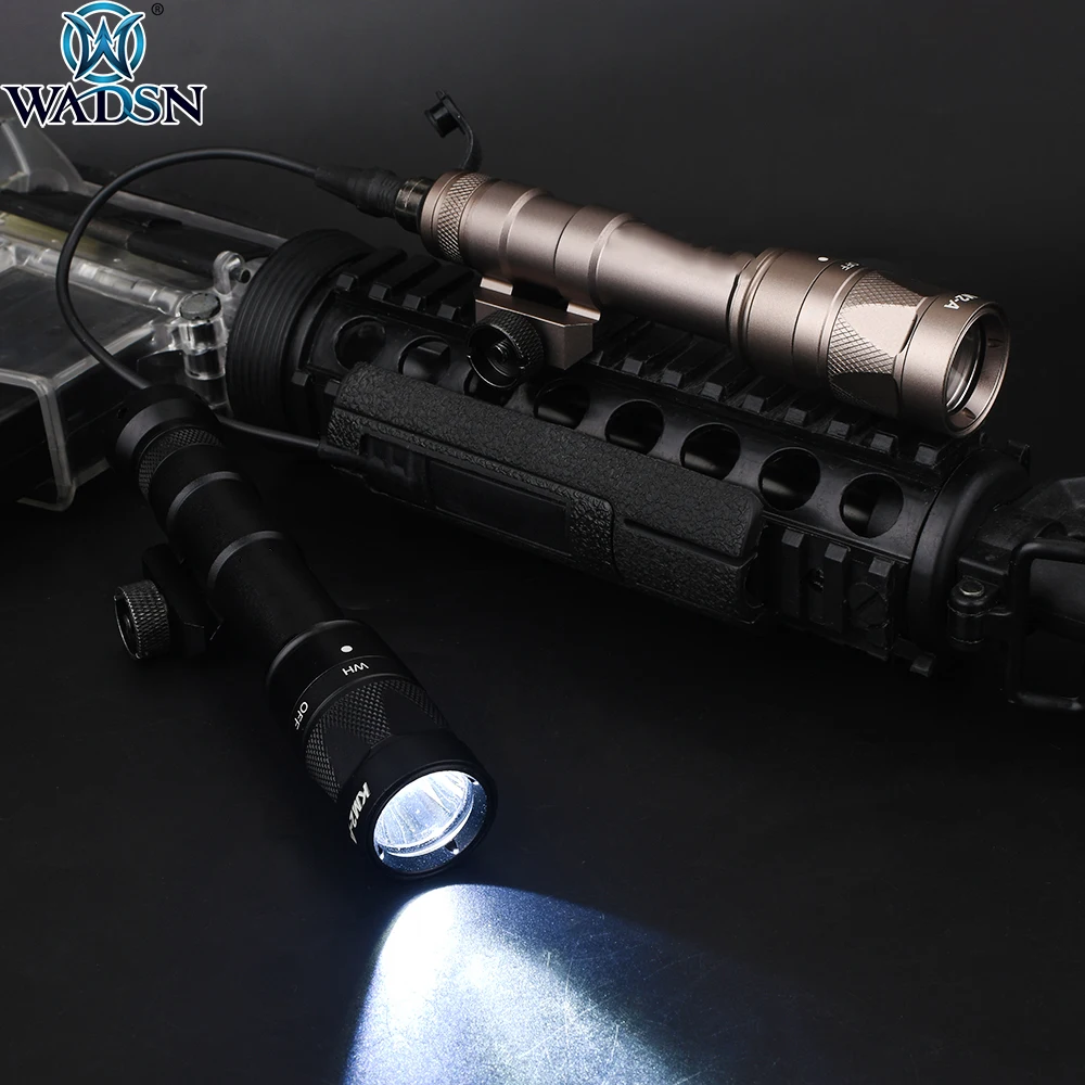 Wadsn Tactical Surefir M600 M600B Tactical Flashlight Weapon Gun Light Torch Airsoft Rifle
