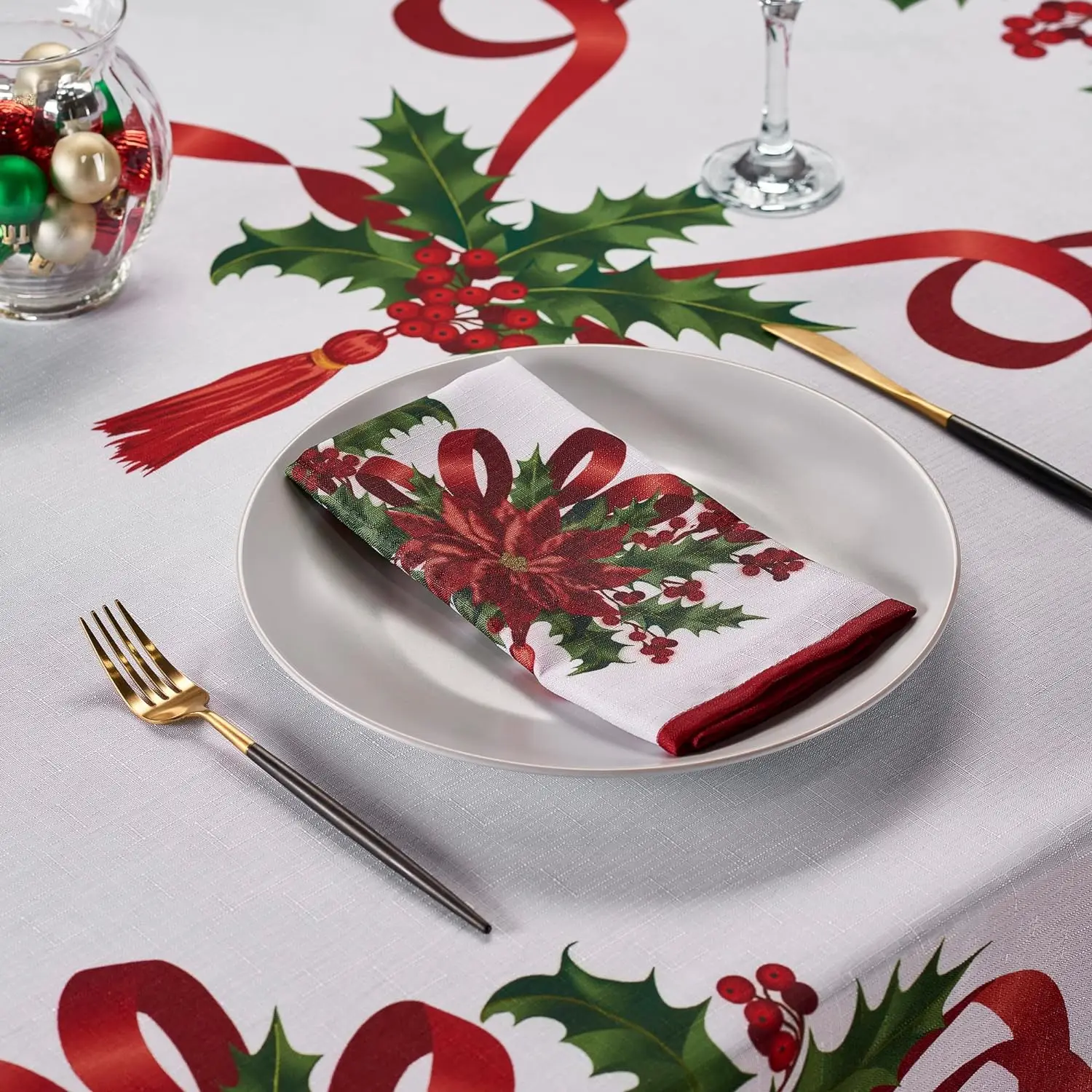 Rectangular Tablecloth Table Cloth Christmas Harvest Holiday Fall Wedding Party Home Decoration