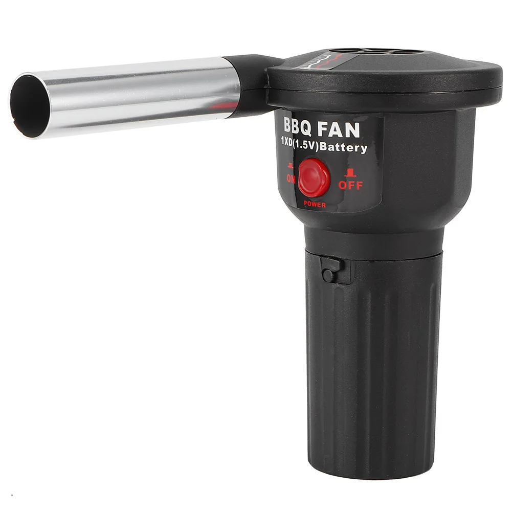 Portable Handheld BBQ Fan Electric Air Blower for Outdoor Picnic