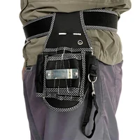 Multifunctional Tool Bag Nylon Fabric Tool Belt Screwdriver Kit Holder Tool Bag Pocket Pouch Bag Electrician Waist Pocket Case 1