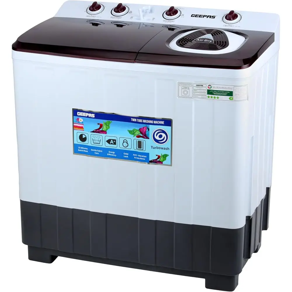 غسالة ملابس حوضين ١٠ كجم Shop B17