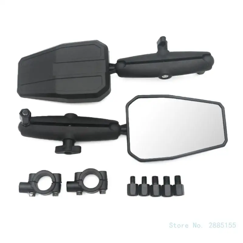 

Handlebar Rear View Mirrors Foldable Mirrors for Westwind Adventure Off-road Motorcycle Rotating Angle Adjustable Mirror