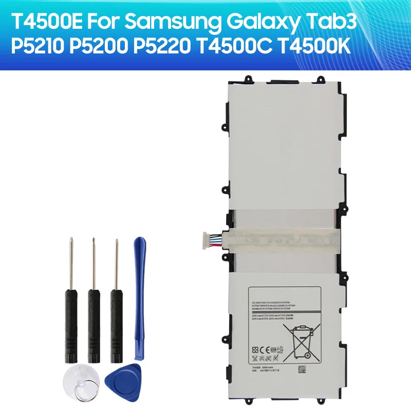 For Replacement Samsung Battery T4500c T4500e T4500k For Samsung Galaxy Tab3 P5210 P5200 P5220