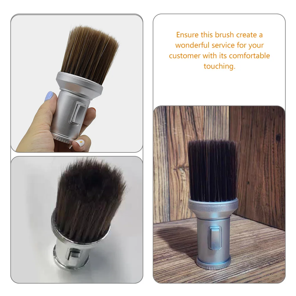 Body Powder Brush Barber Broken Hair Remove Hairdressing Neck Duster Male Shaving Cleaning Styling Salon 2