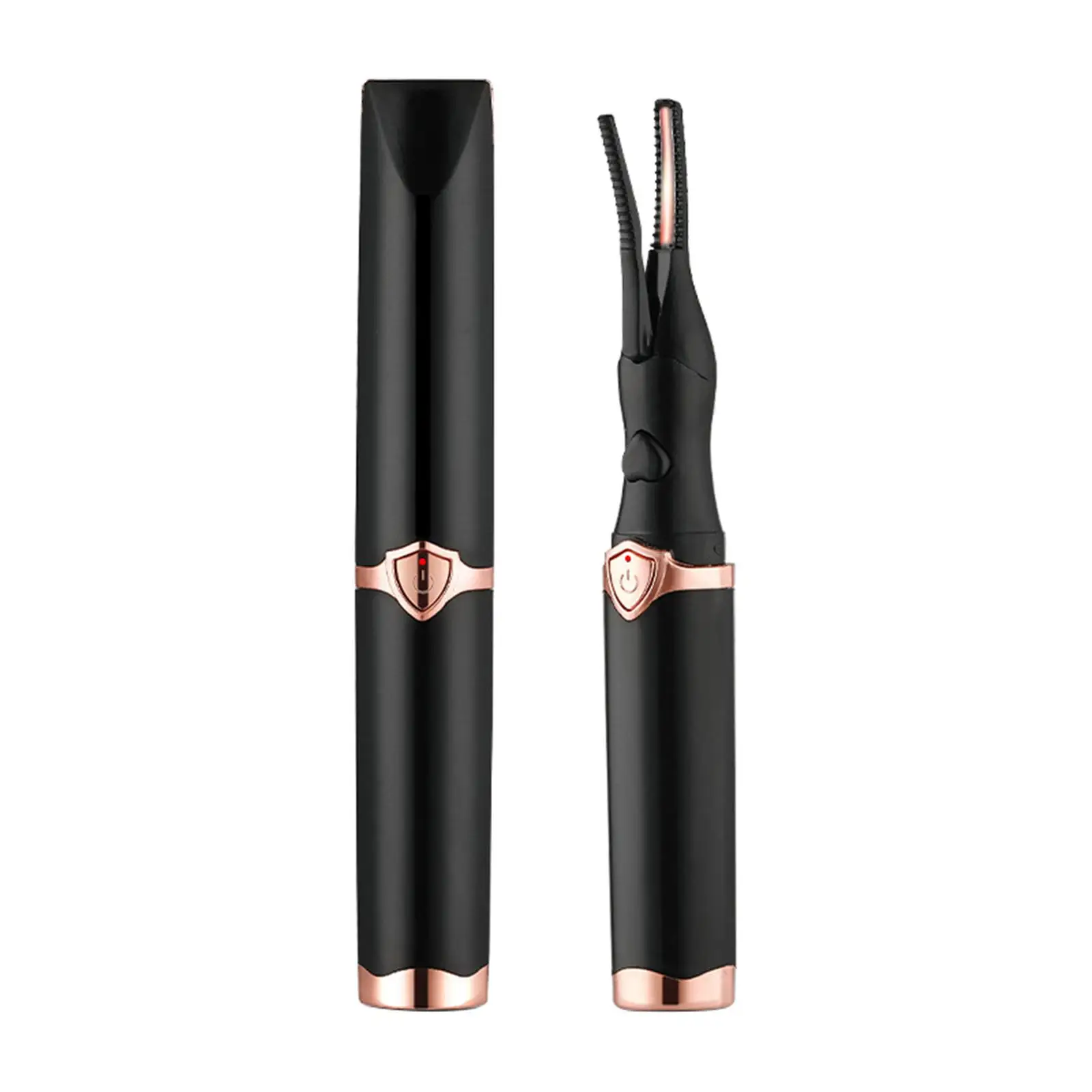Portable Electric Heated Eyelash Curler Last for 24H Brush Makeup Tools