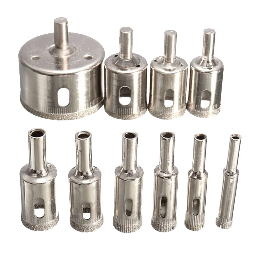 

Durable 6mm-33mm Diamond Drill Bits Coated Drill Bit Tile Marble Glass Ceramic Hole Saw Drilling Bits Extractor Remover Tools