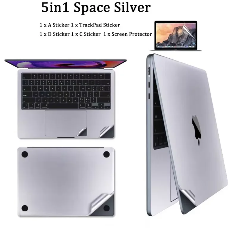 Laptop Skin Macbook Air Skoko [4 In 1] Full Body Protector Skin