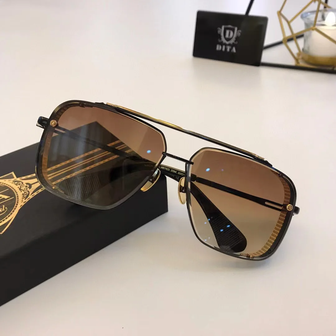 

DITA LIMITED MACH SIX Driving Anti-Glare Popular Size：60mm Men Sun Glasses Polaroid Luxury Anti-Ultraviolet Women Couple Eyewear