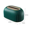 High Quality Toilet Paper Box Table Napkin Holder Nordic Striped Tissue Box Holder  Car Tissue Paper Dispenser Home Decoration 5