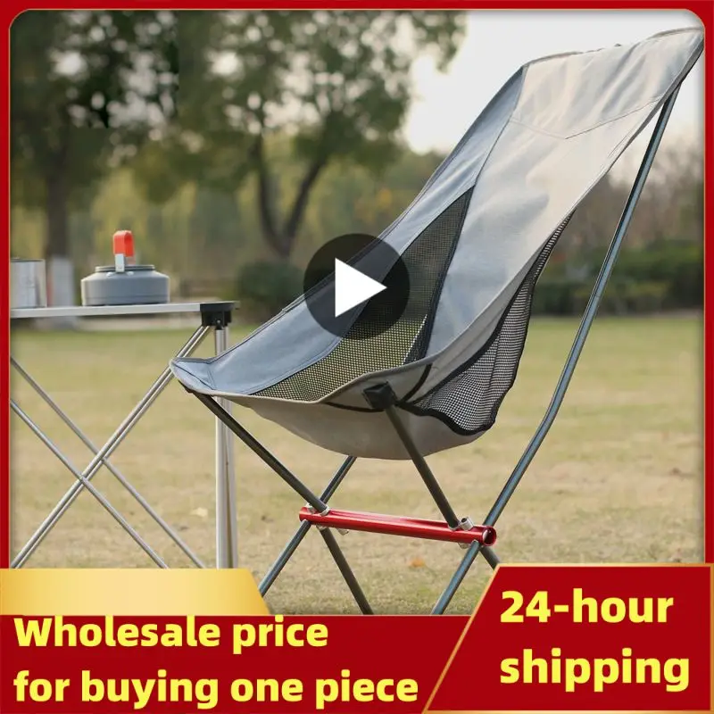 

Camping Ultralight Folding Chair Superhard High Load Outdoor Travel Chair Portable Beach Hiking Picnic Seat Fishing Tools Chair