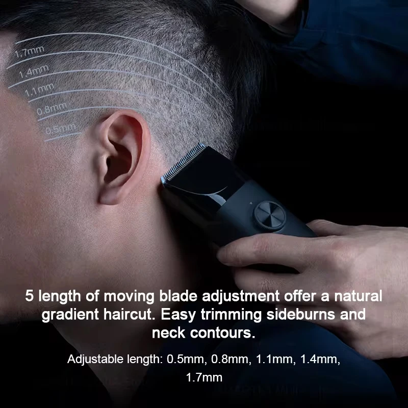 Hair Clipper XIAOMI Mijia Men Sideburns Electric Shaver Wireless Hair Cutting Trimmer Barber Cutter