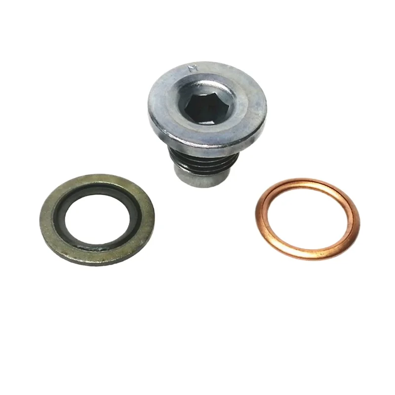 Engine oil pan oil drain screw OEM016939 for Peugeot 206 301 307 408 508 3008 206 407 307SW 308S