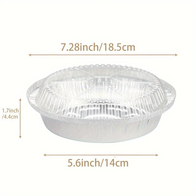 10/20/30pcs Air Fryer Disposable Foil Dish Disposable Food Grade Tin Foil Household Oven Baking Trays Grilling Plates