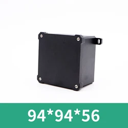 Durable Black IP68 Waterproof Electrical Enclosure Box (94X94X56)