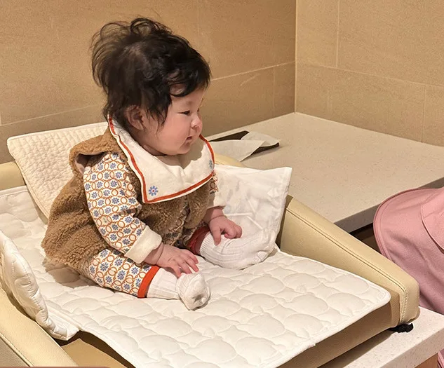 Description Picture 6 of itemINS Simplicity Korean Diaper Changing Mat for Newborn Cartoon Bear Infant Baby Changing Pad Cover Portable Baby Changing Pad