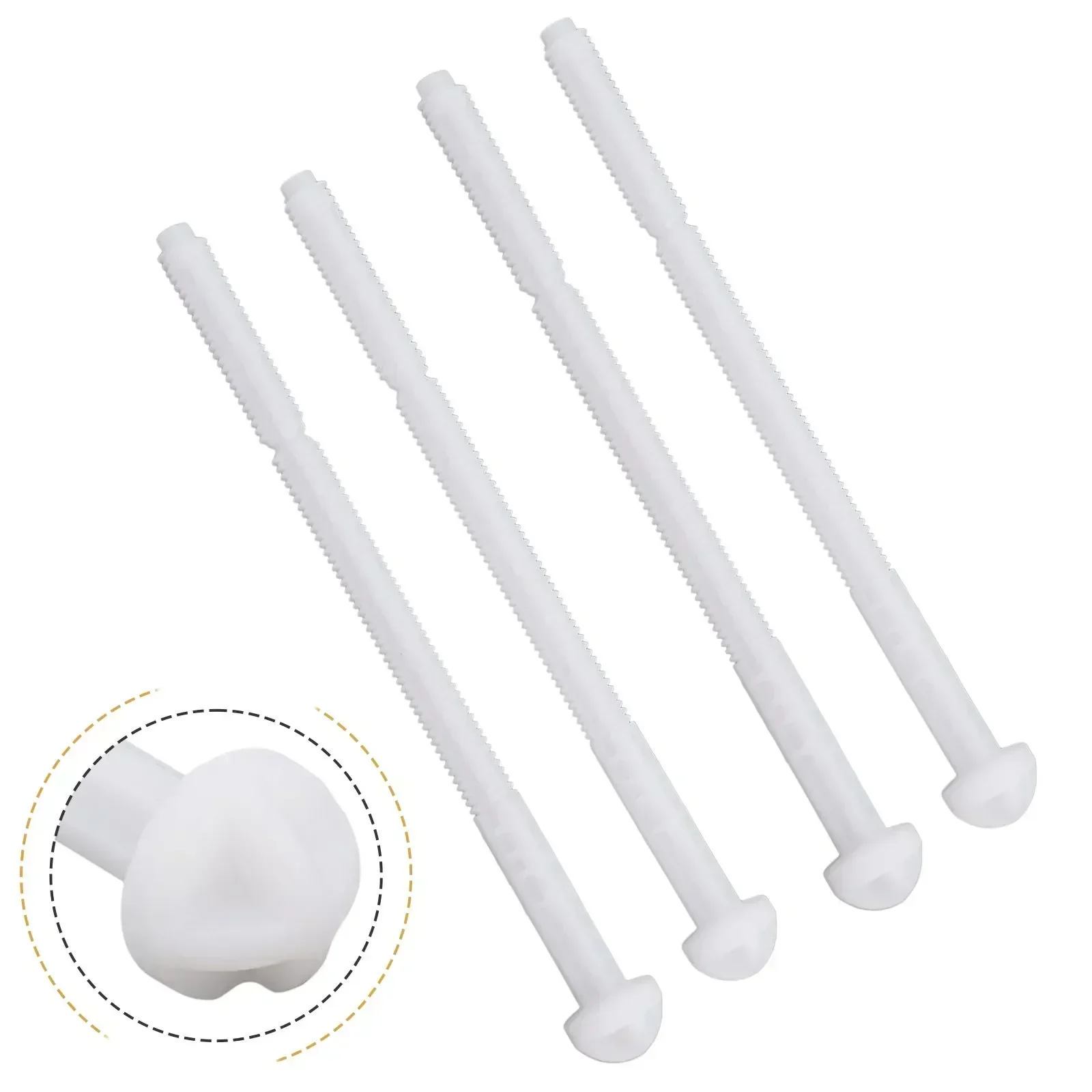 Push Rods Replacement Parts 4pc For GEBERIT For Twinline Push Rod Presser Bar 240.074.00.1 Tolit Flush Rod Set