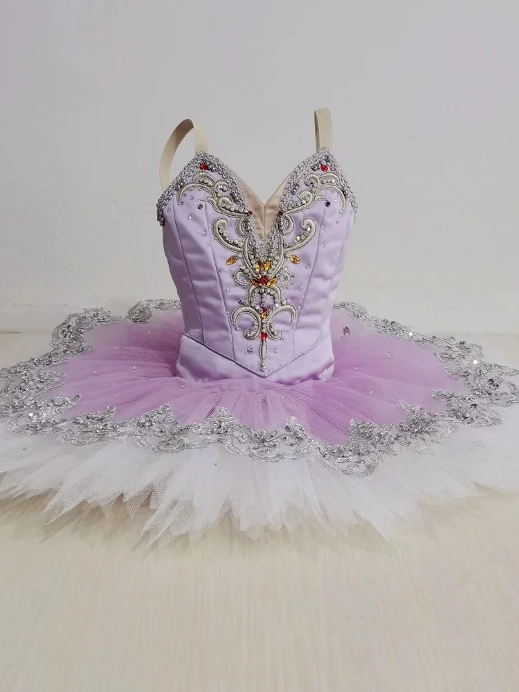 

2024 Latest Purple Tutu High-end Customized Lilac Fairy Sleeping Beauty Gradient Purple Suitable for Children and Adults