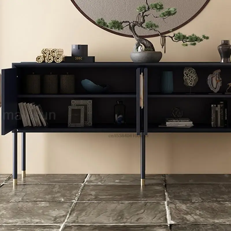 Dining Cabinet For Kitchen Buffet Furniture New Chinese Style Modern Light Luxury High-end Villa Entry Hall Decoration Cabinet