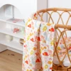Kangobaby #My Soft Life# Hot Sale Bamboo Cotton Baby Muslin Swaddle Blanket Newborn Bath Towel Infant Wrap 3