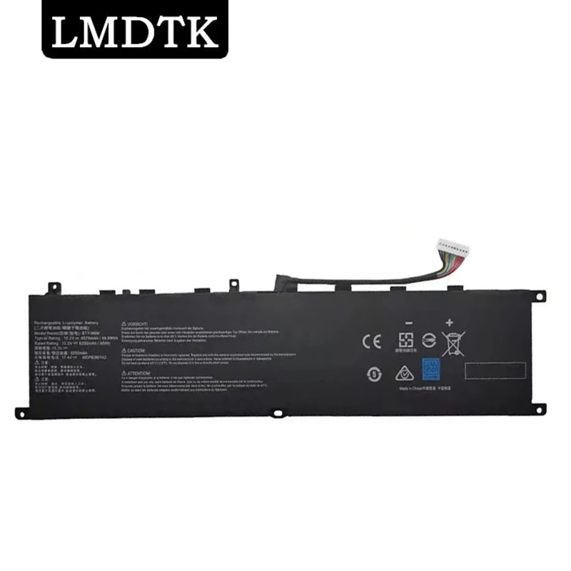 

LMDTK New BTY-M6M Laptop Battery For MSI Creator 15 A10SD A10SF GS66 Stealth 10SFS 10SGS 10SE-045 10UG GE66 Raider WS66