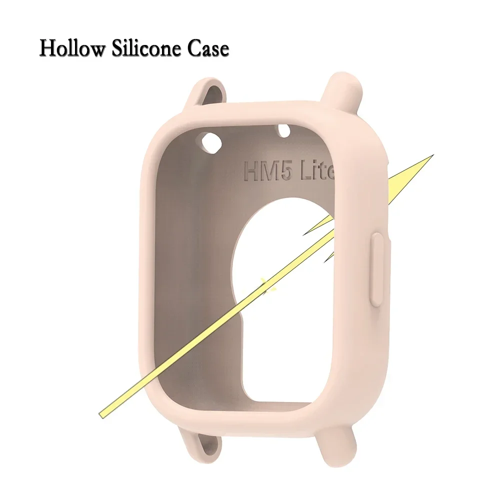Soft Silicone Protective Shell - Colorful Durable Watch Cover Decoration