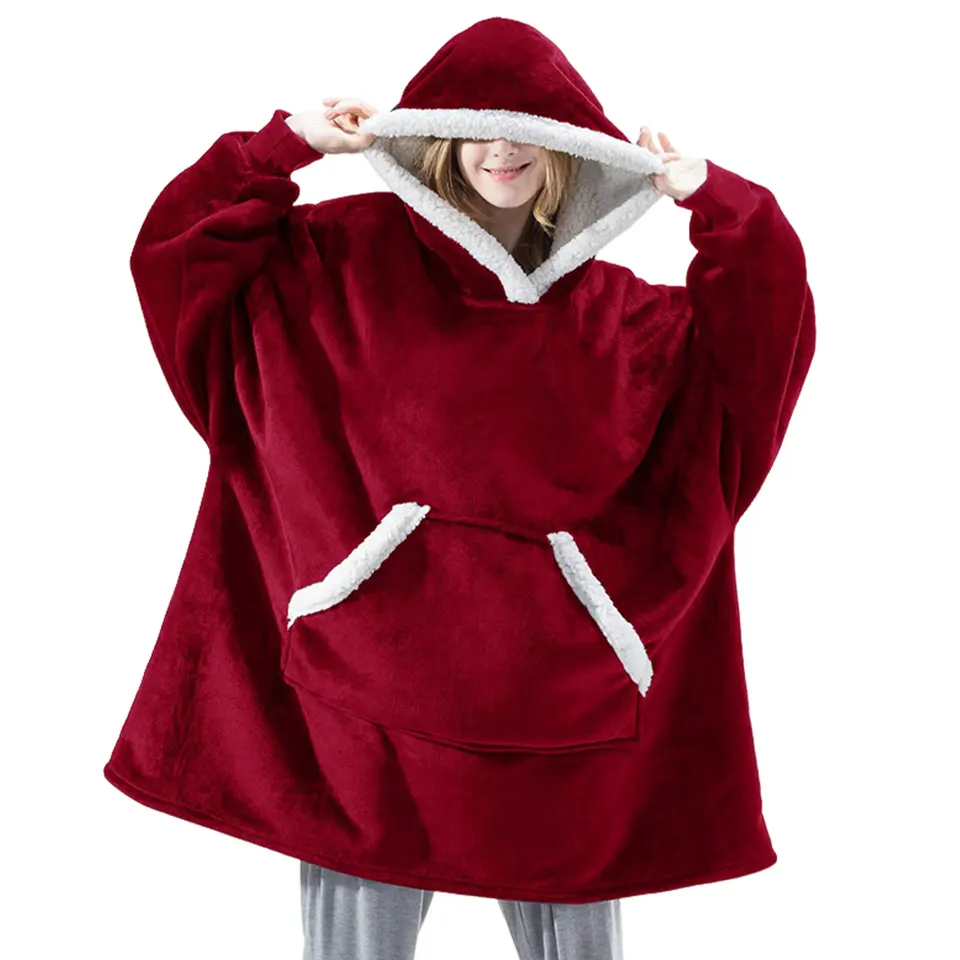 Oversized Blanket Hoodie for Ultimate Comfort