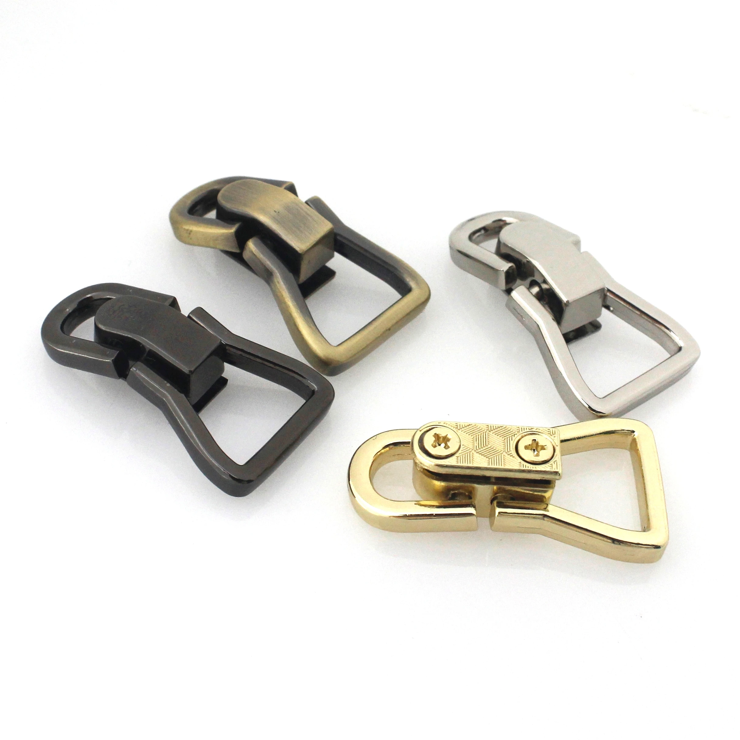 3pcs Handles Fixed Buckle Leather Anti-Wear Buckle Adjust Bag Ring Hook  Shoulder Strap Fixing Clip Bag Strap Adjustable Buckle