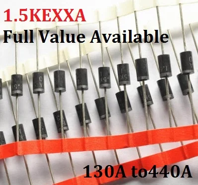 1.5KE13 0A, 1.5KE18 0A, 1.5KE20 0A, 1.5KE30 0A, 1.5KE35 0A, 1.5KE22 0A, 1.5KE25 0A, 1.5KE40 0A, 1.5KE44 0A, 1.5KE160